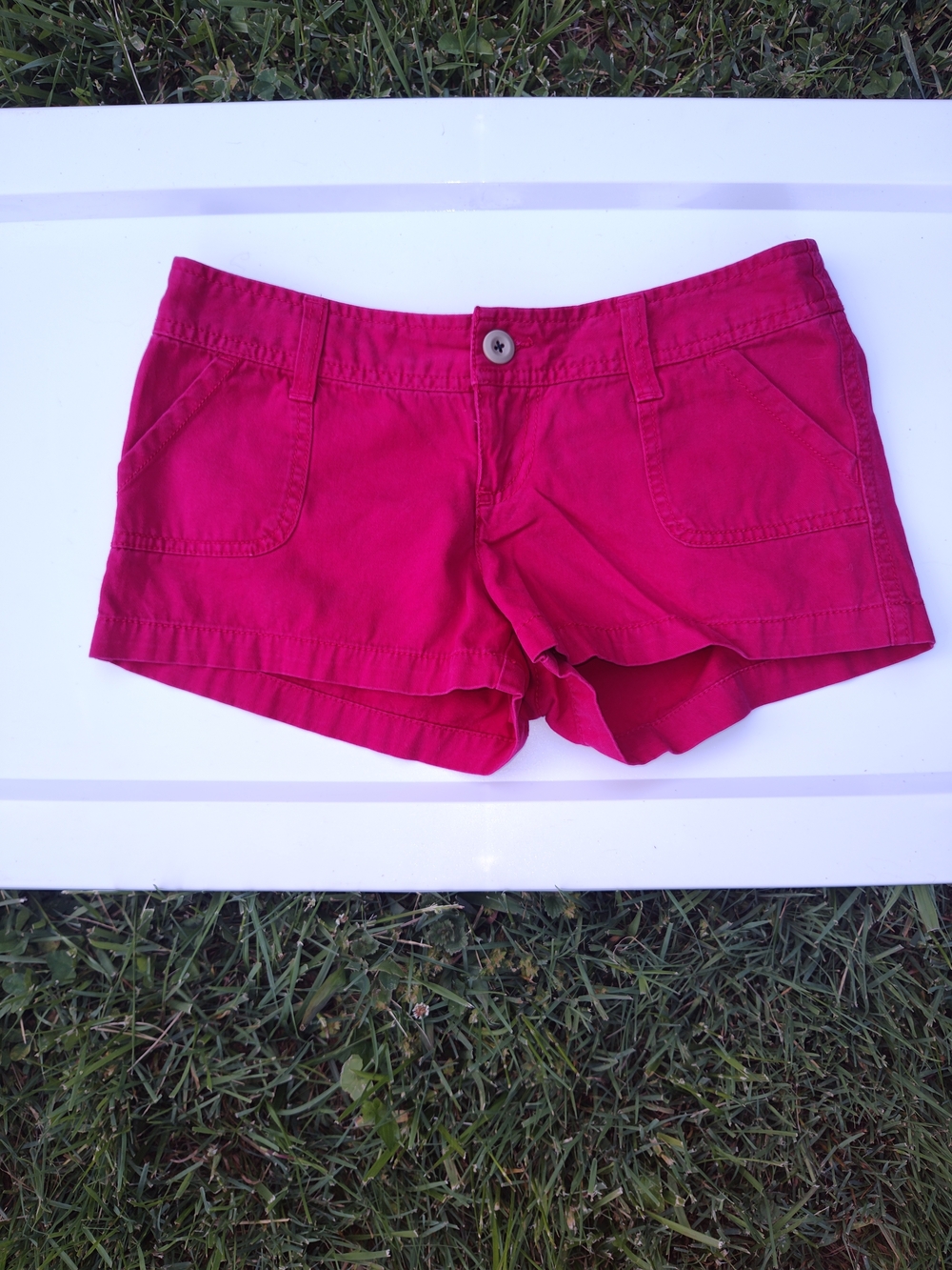 Mossimo Supply Co. Hot Pink Low Rise Waist Shorts
